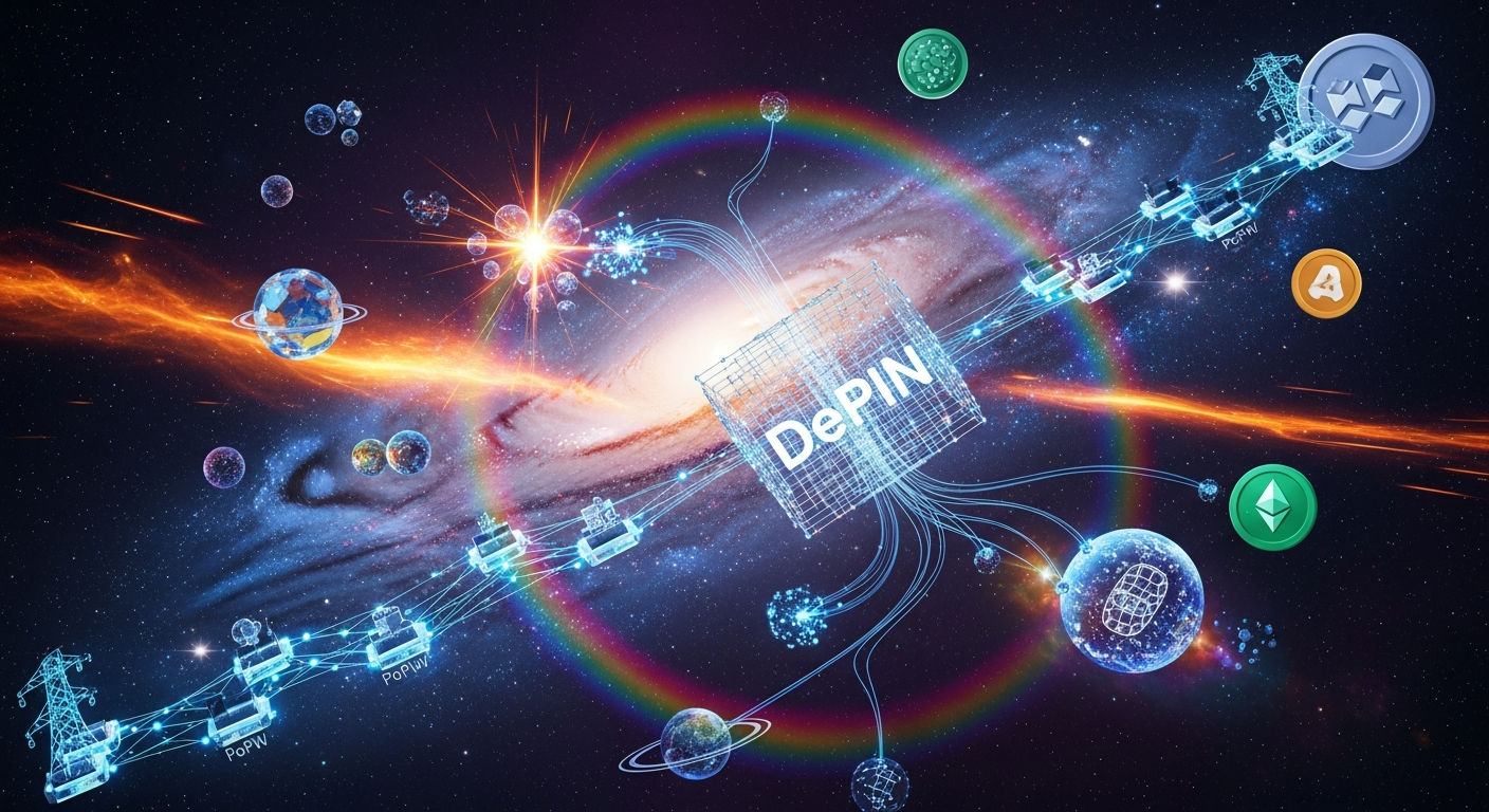 2026年の仮想通貨は「DePIN」が制す！AI格差を破壊するデジタル石油が起こす地政学的地殻変動