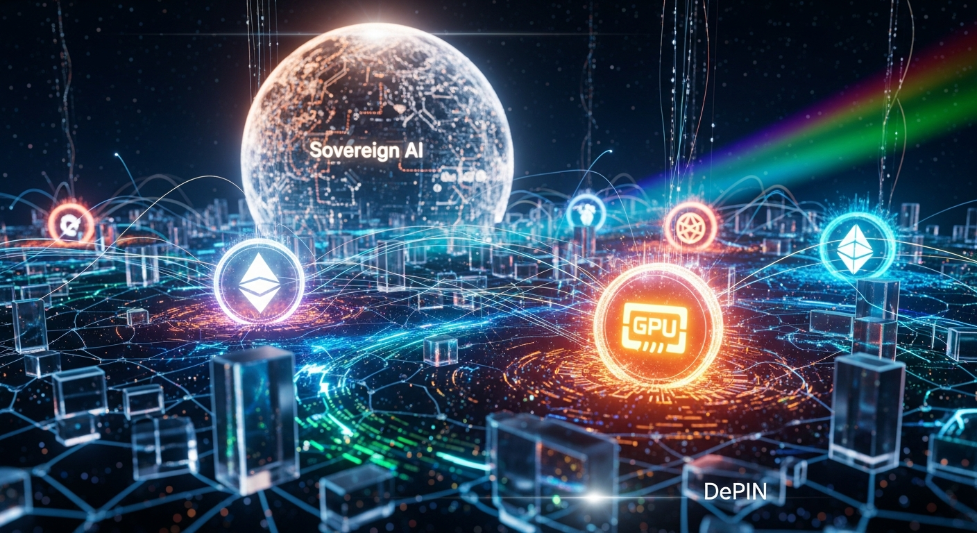 GAFA独占の終焉か？2026年に爆発する「DePIN×ソブリンAI」がWeb3を実需のフェーズへ